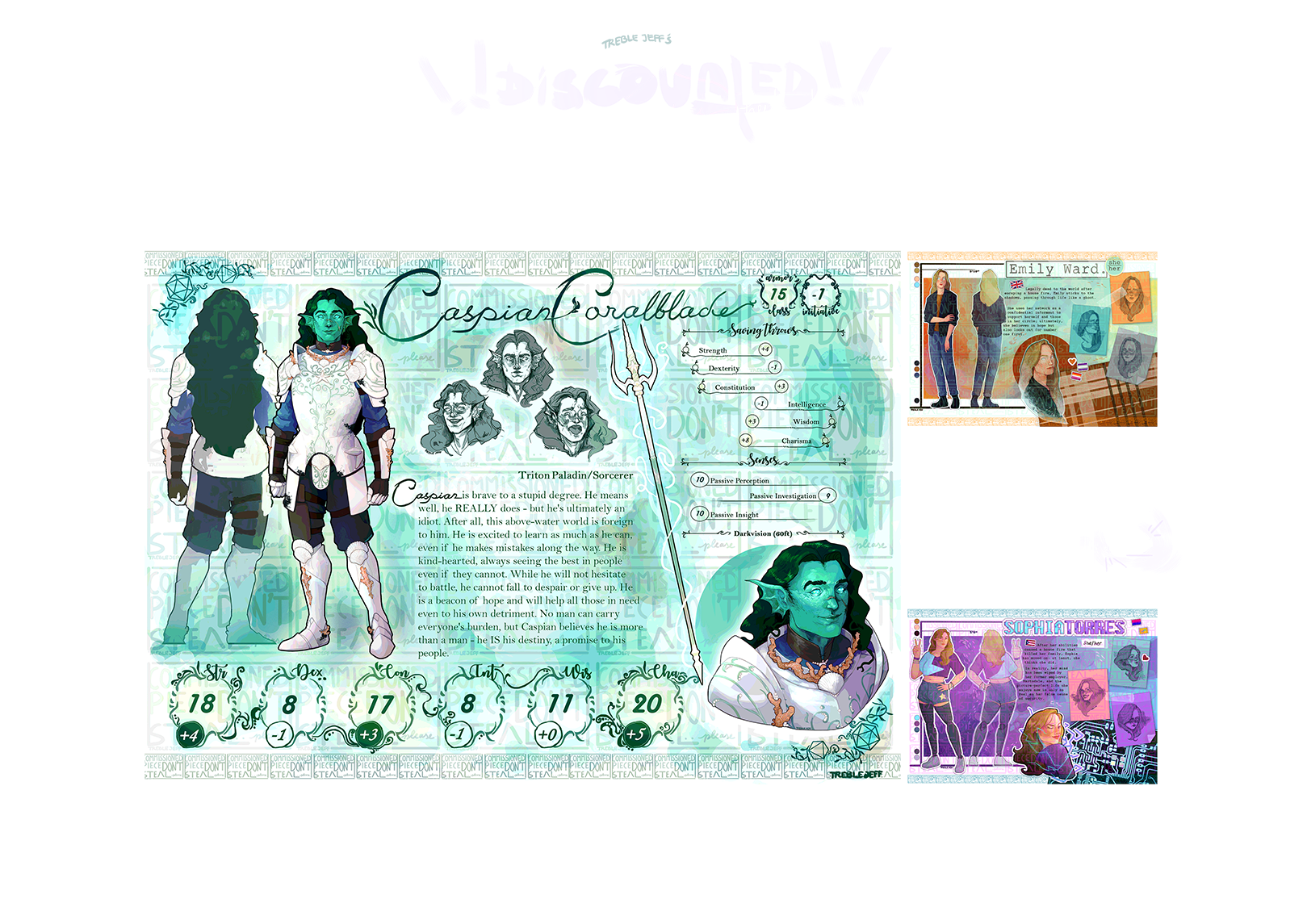 Commission Sheet (Character Sheet)