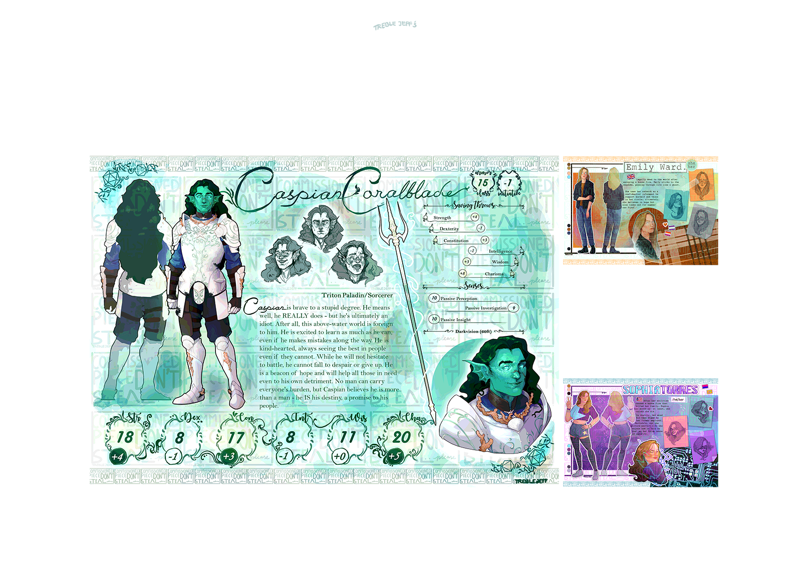 Commission Sheet (Character Sheet)